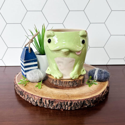 SECONDS Frog Mug
