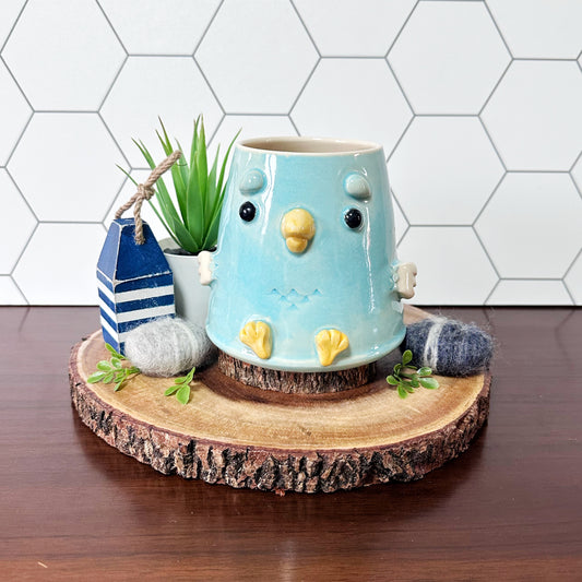 SECONDS Limited Edition Blue Bird Mug