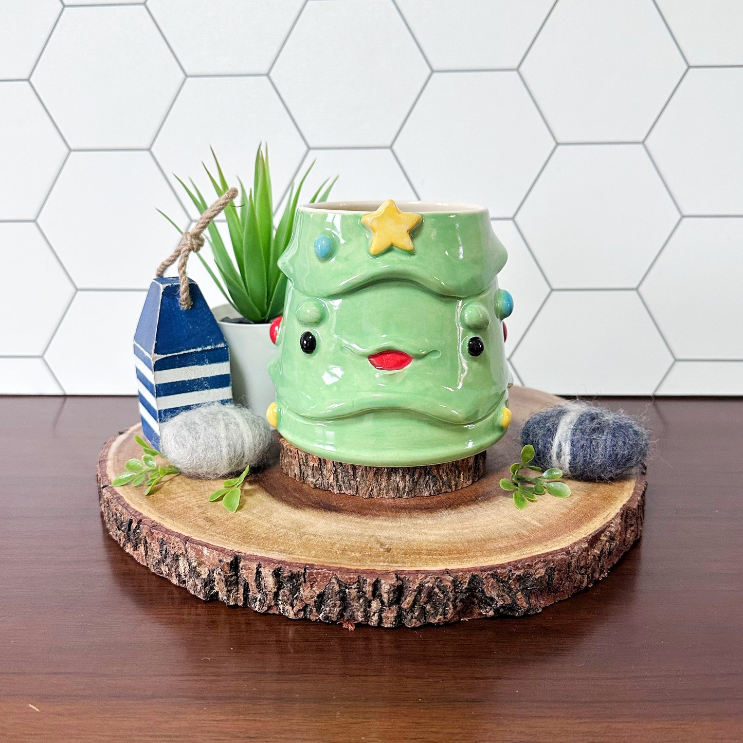 SECONDS Limited Edition Christmas Tree Mug