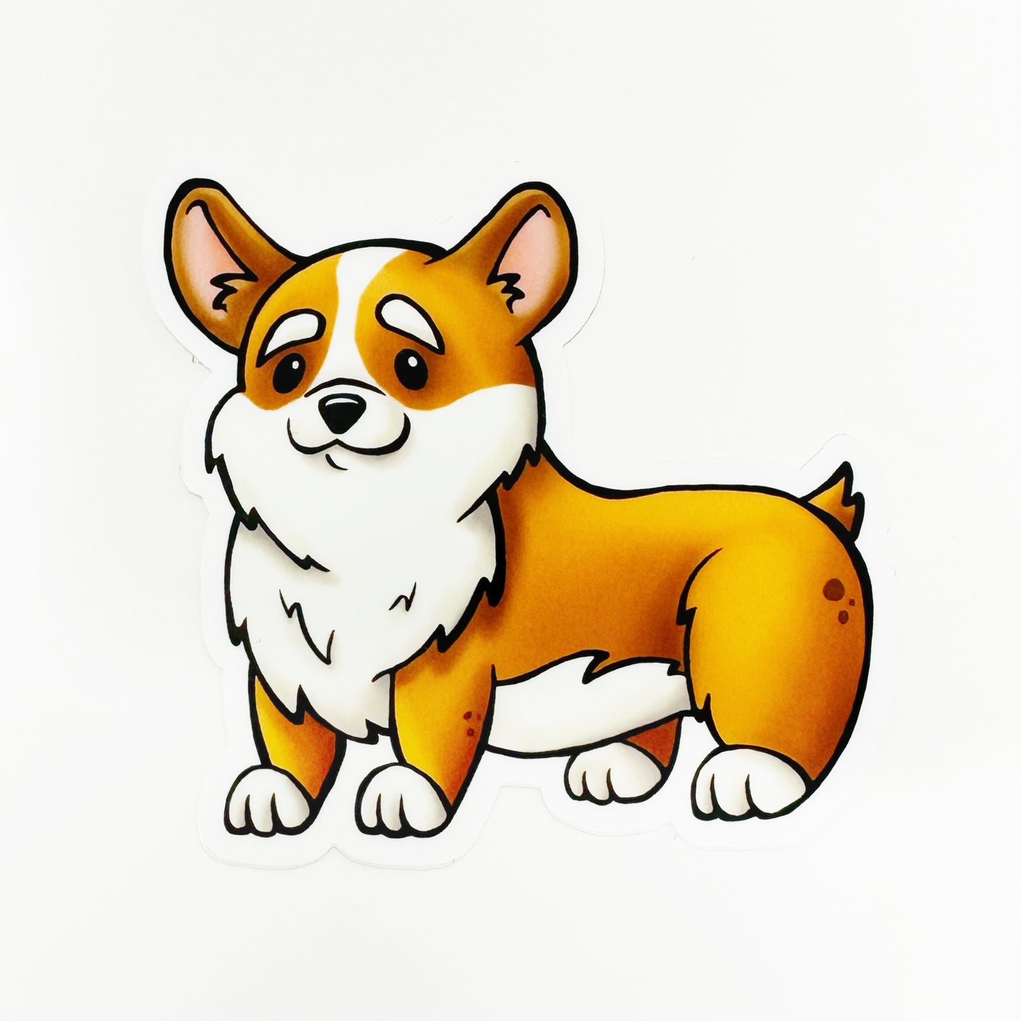 Corgi Die Cut Sticker