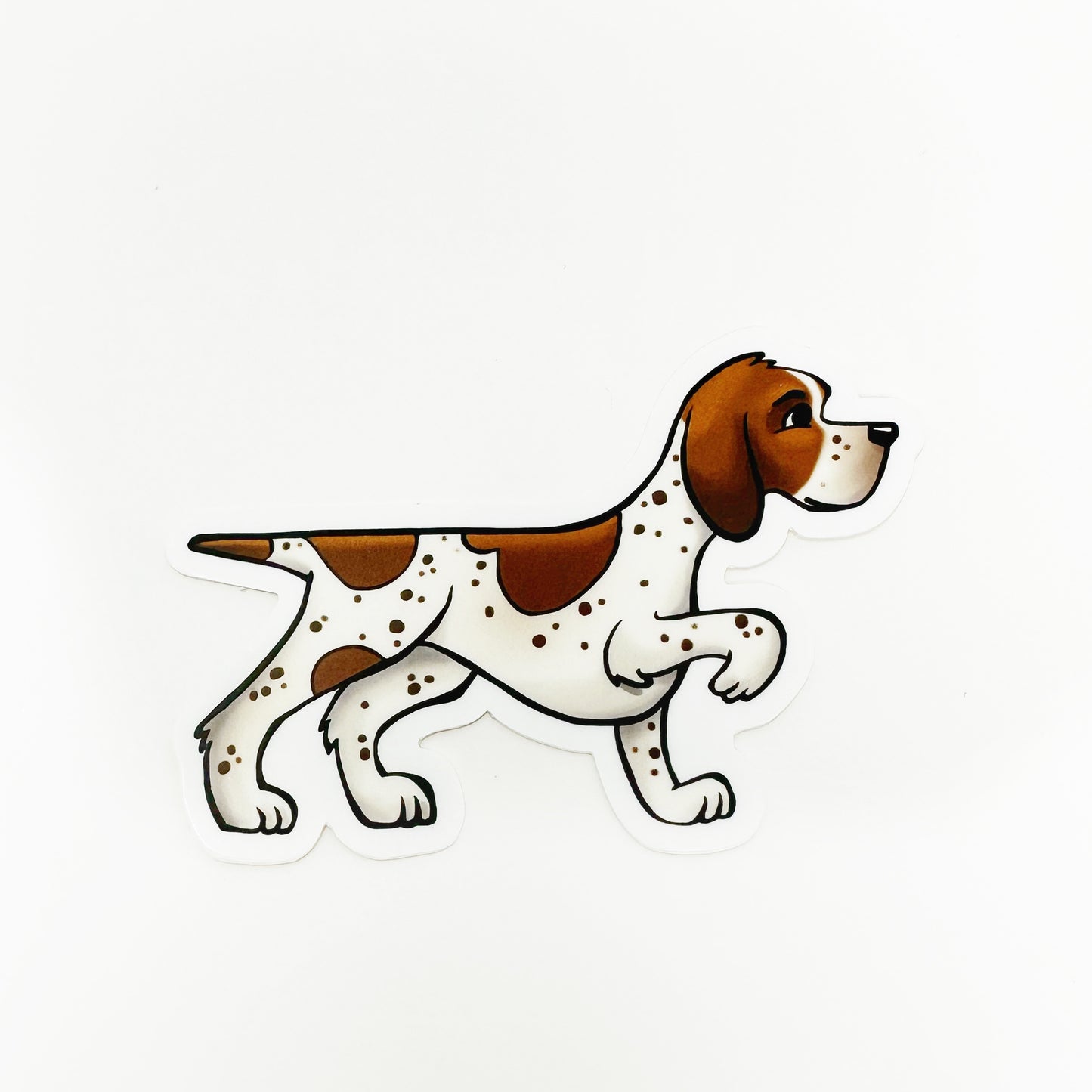 English Pointer Die Cut Sticker