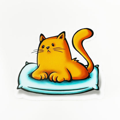 Cat Die Cut Sticker