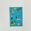 Dog Sticker Sheet (Blue)