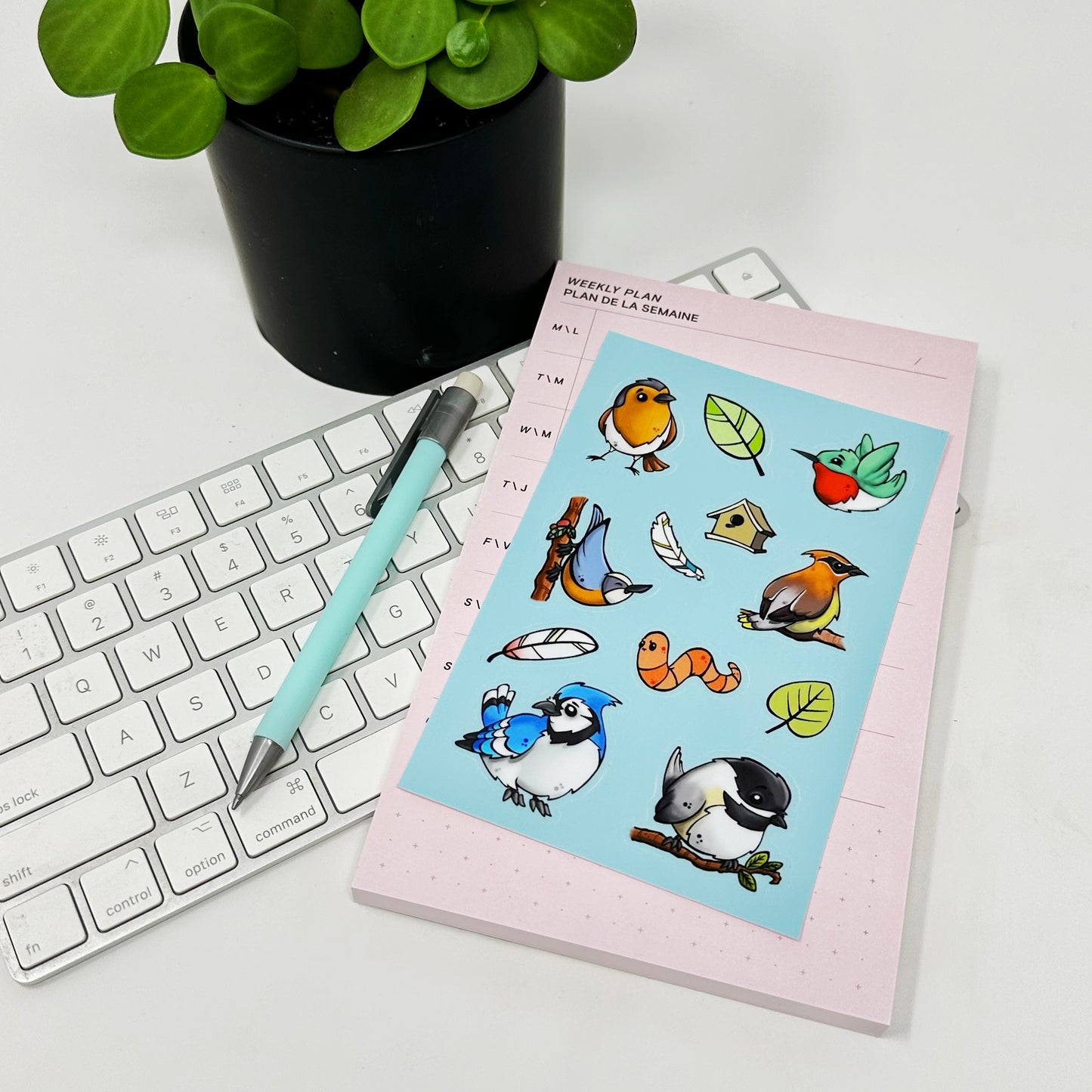 Bird Sticker Sheet