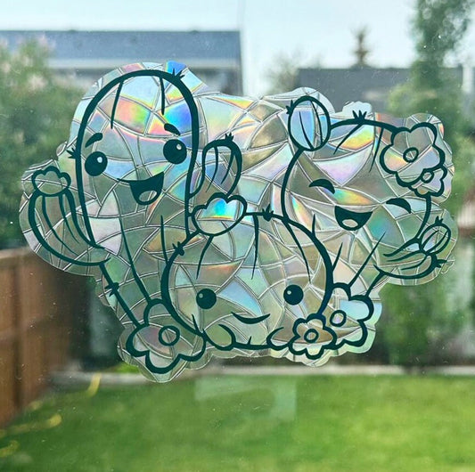 Cactus Trio Sun Catcher