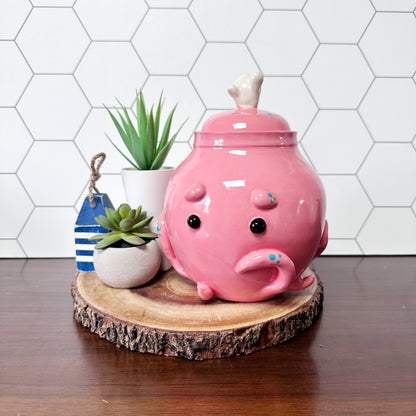 Octopus Lidded Jar