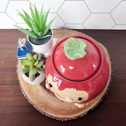 Sasquatch Lidded Jar