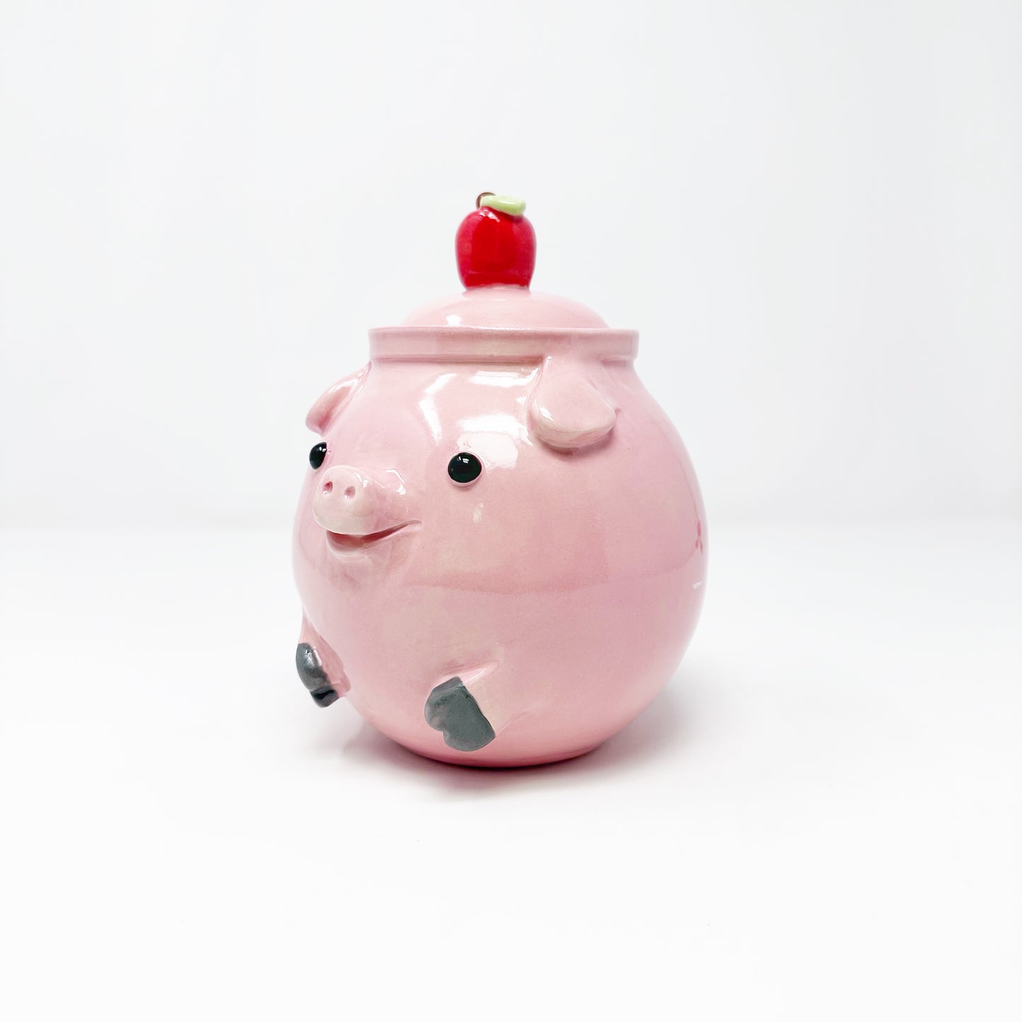 Pig Lidded Jar