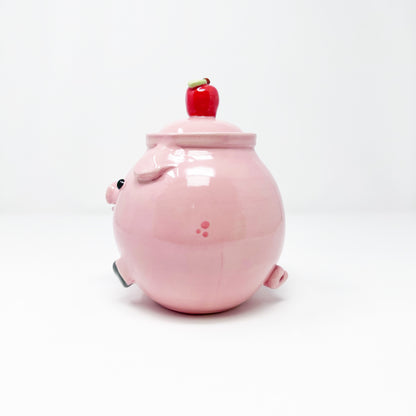 Pig Lidded Jar