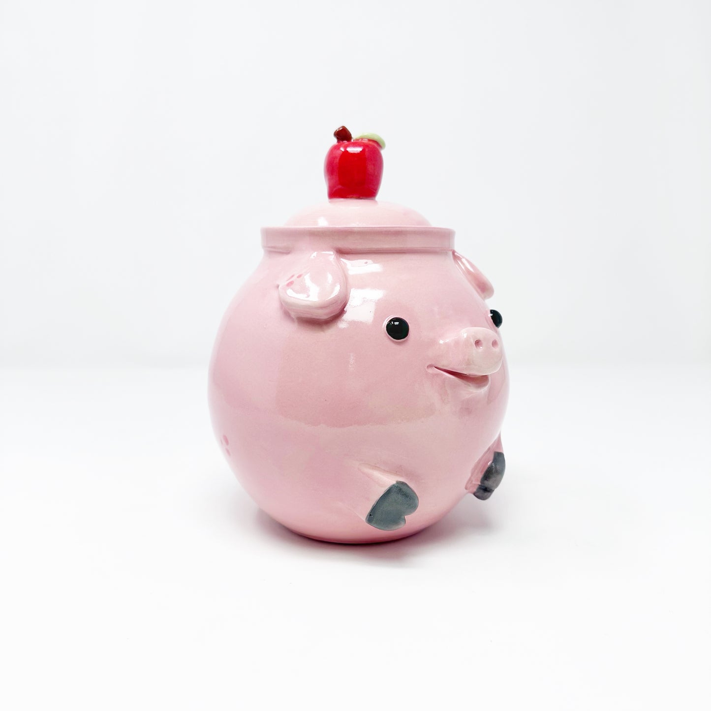 Pig Lidded Jar