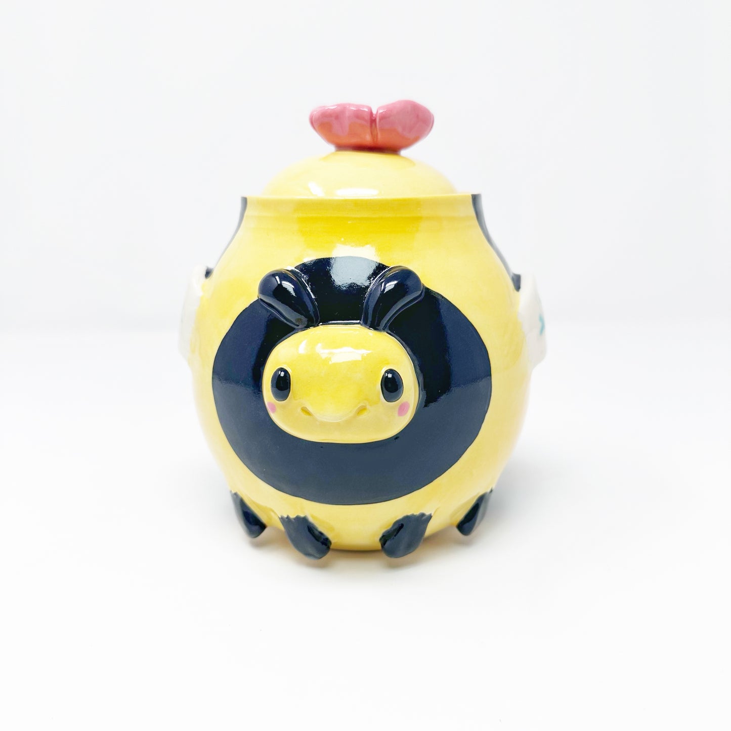 Bee Lidded Jar