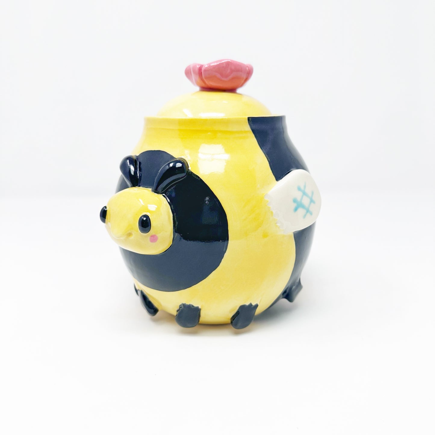 Bee Lidded Jar