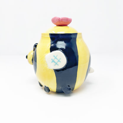 Bee Lidded Jar