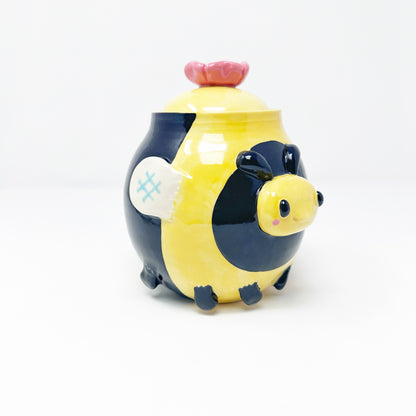 Bee Lidded Jar