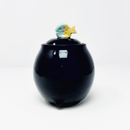 Puffin Lidded Jar