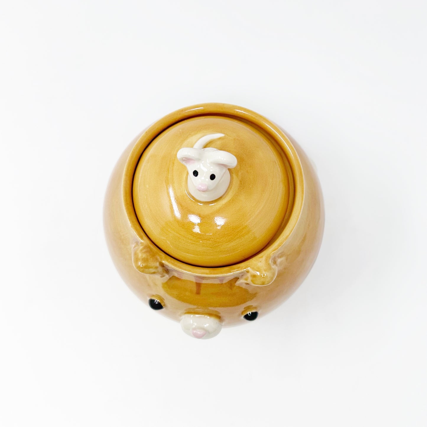 Cat Lidded Jar