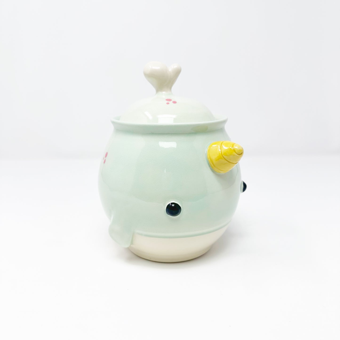 Narwhal Lidded Jar