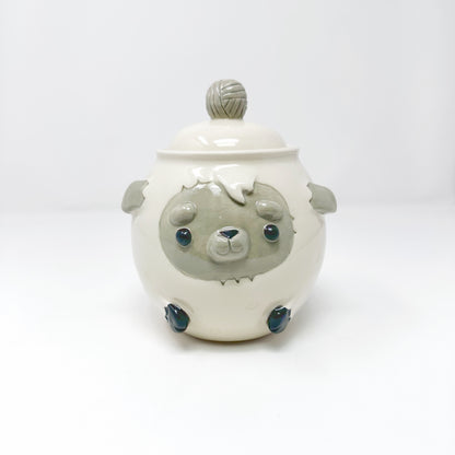 Sheep Lidded Jar