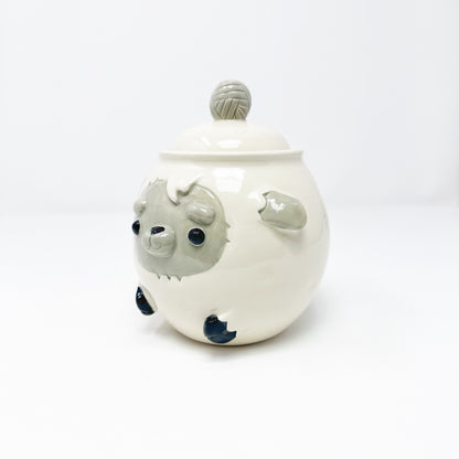 Sheep Lidded Jar