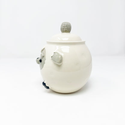 Sheep Lidded Jar