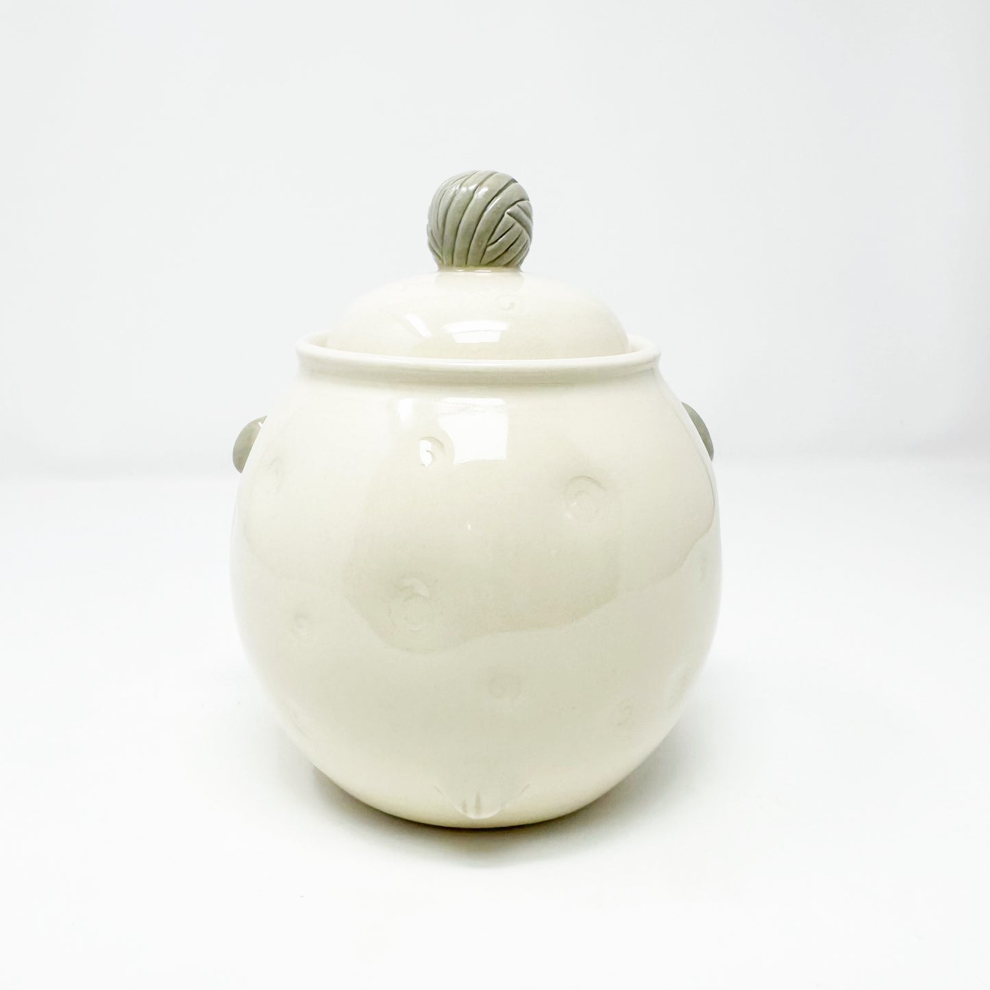 Sheep Lidded Jar