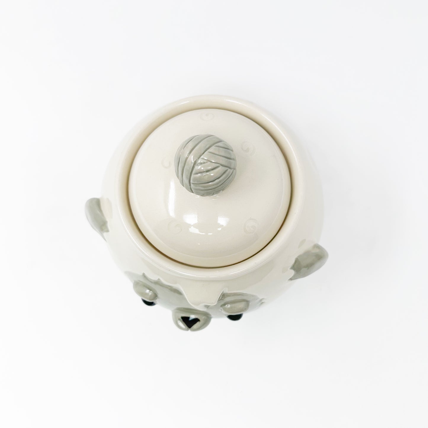 Sheep Lidded Jar