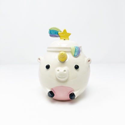 Unicorn Lidded Jar