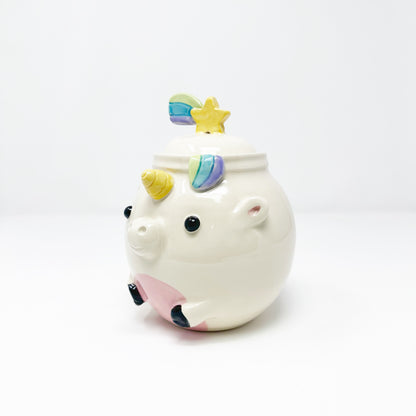 Unicorn Lidded Jar