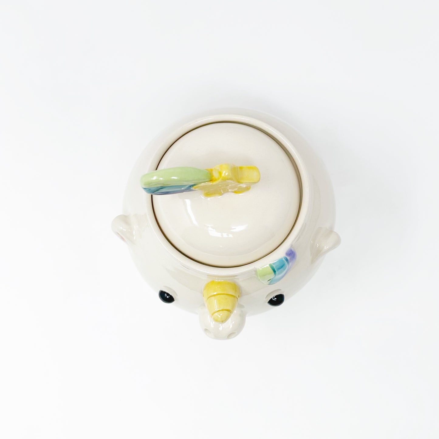 Unicorn Lidded Jar