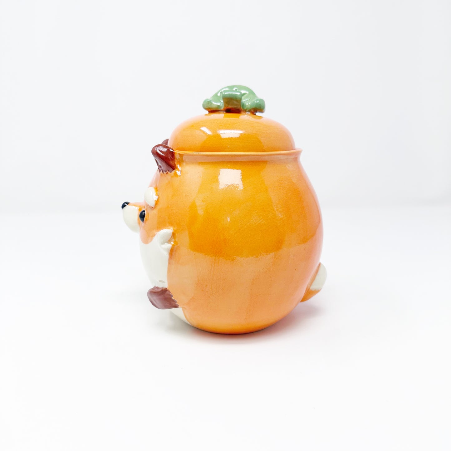 Fox Lidded Jar