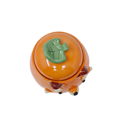 Fox Lidded Jar