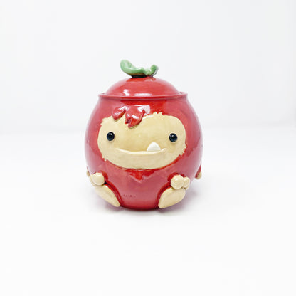Sasquatch Lidded Jar