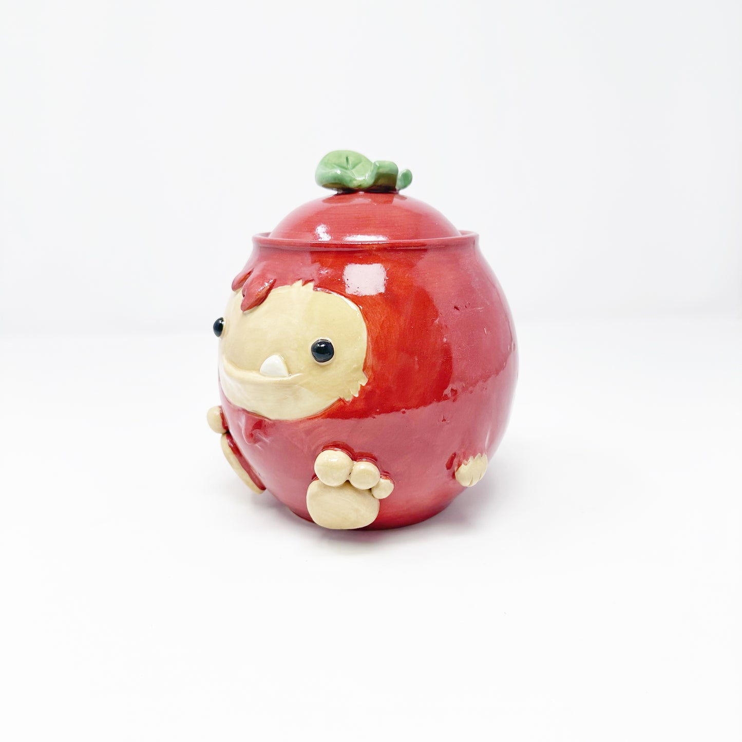 Sasquatch Lidded Jar