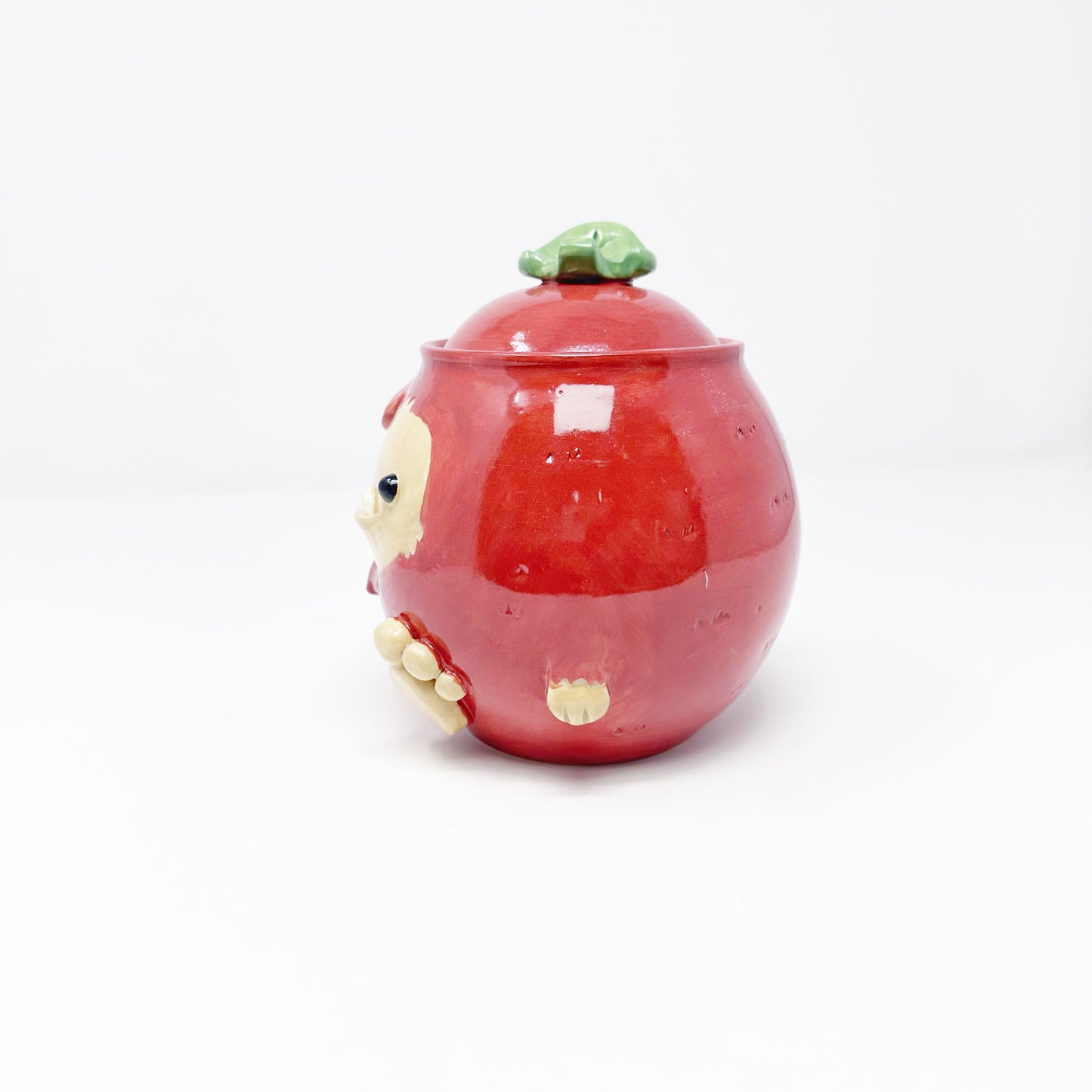 Sasquatch Lidded Jar