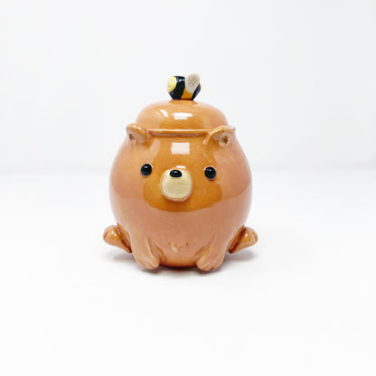 Bear Lidded Jar