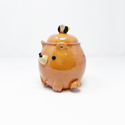 Bear Lidded Jar