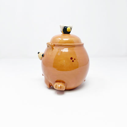 Bear Lidded Jar