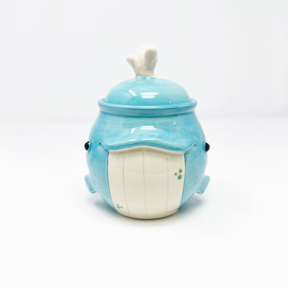 Whale Lidded Jar