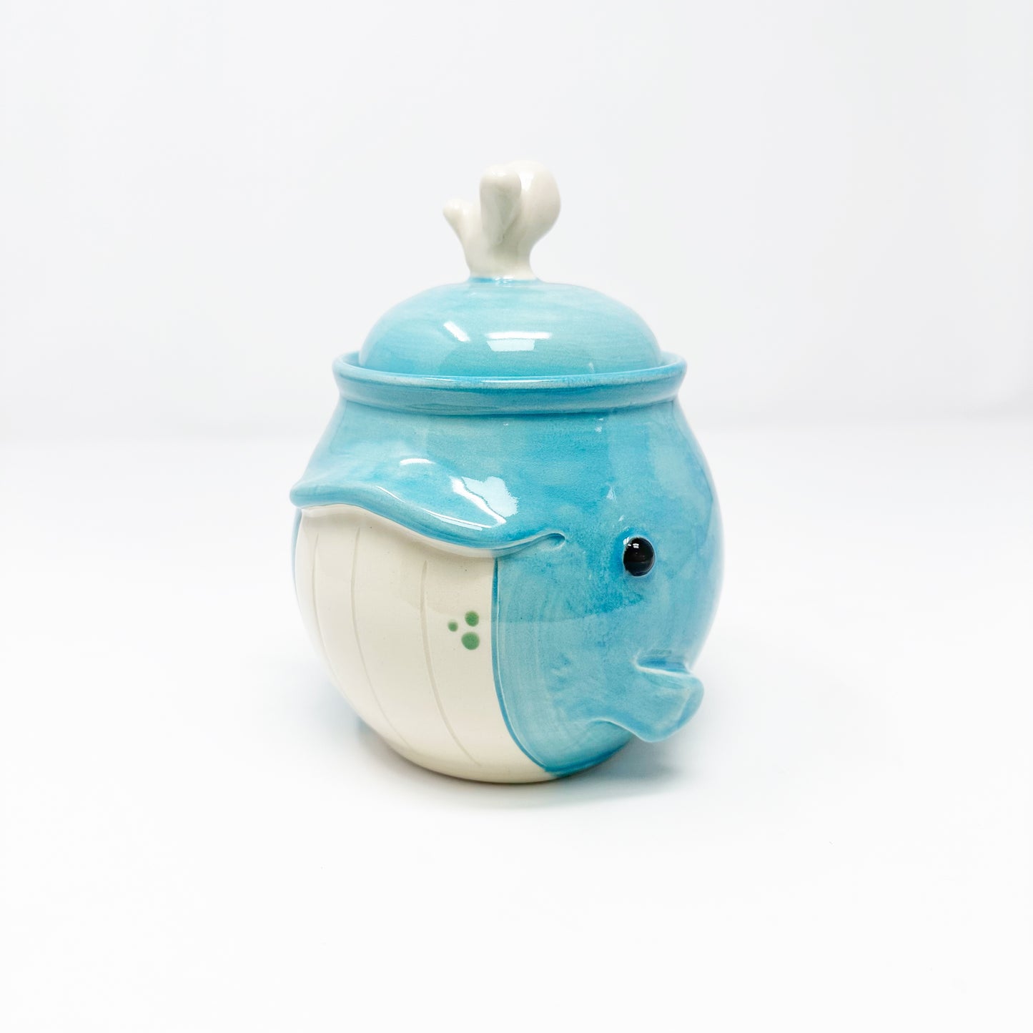 Whale Lidded Jar