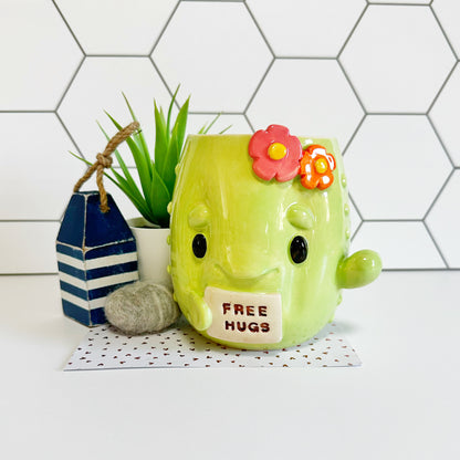 Limited Edition Free Hugs Cactus Mug