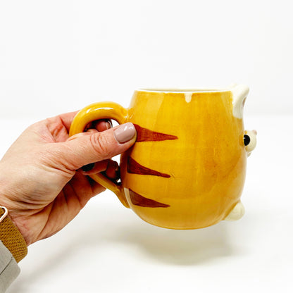 Limited Edition Orange Tabby Cat Mug