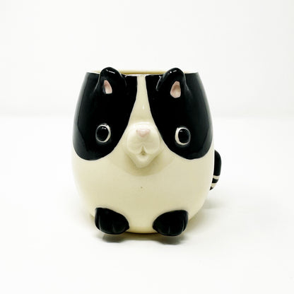 Limited Edition Black and White Cat Mug