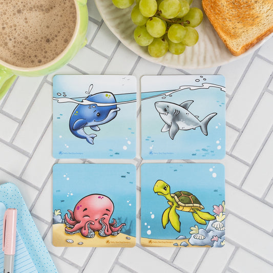 Ocean Adventure Coaster Set