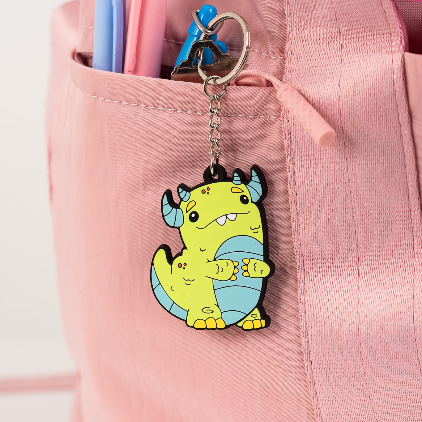 Green Monster Keychain