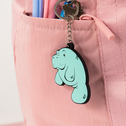 Manatee Keychain