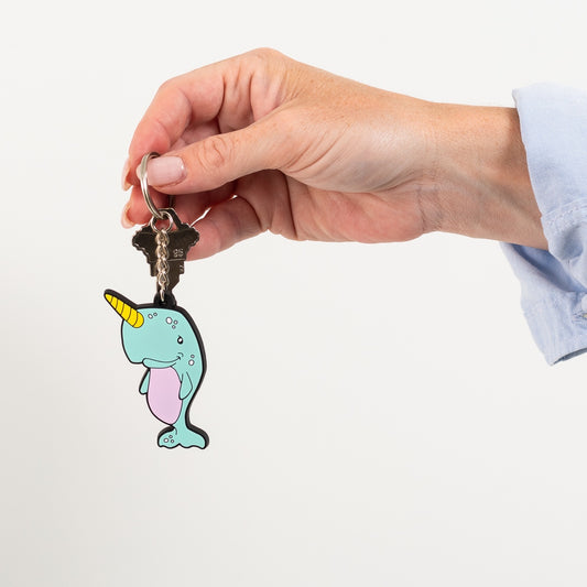 Narwhal Keychain