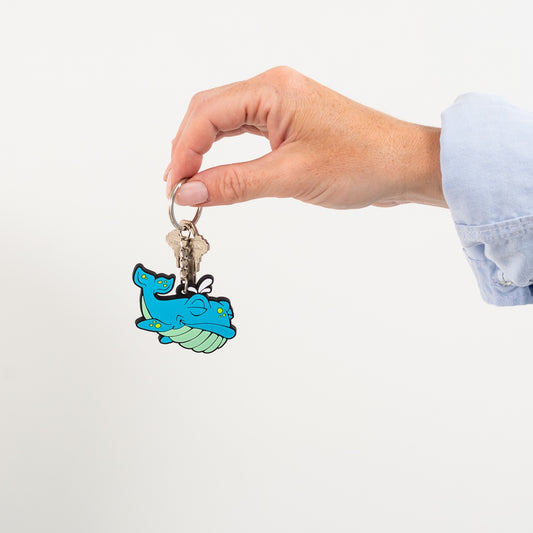Blue Whale Keychain