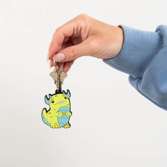 Green Monster Keychain