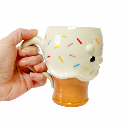 Vanilla Ice Cream Cone Mug
