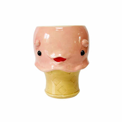 Strawberry Ice Cream Cone Mug